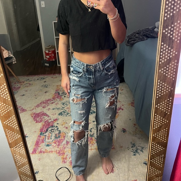 Garage Ripped Jeans - Picture 2 of 4